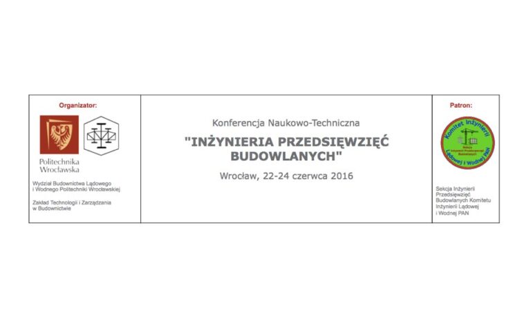 INŻYNIERIA PRZEDSIĘWZIĘĆ BUDOWLANYCH