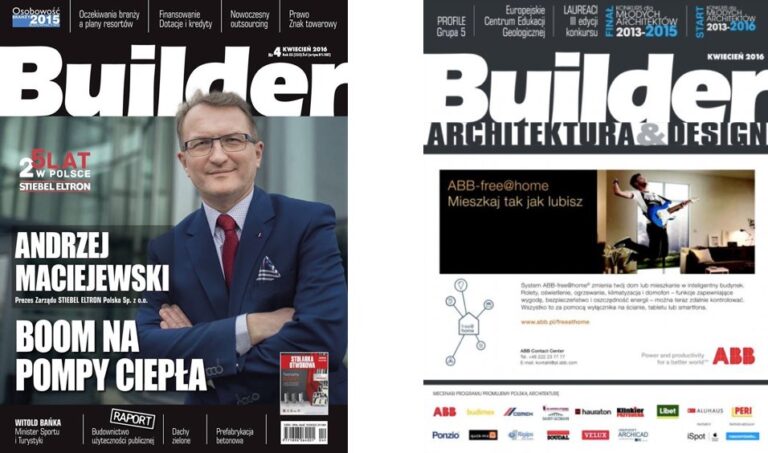 BUILDER – KWIECIEŃ 2016
