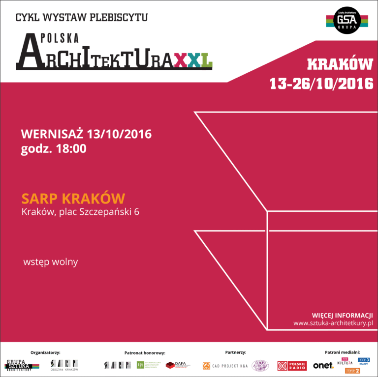 WYSTAWA POLSKA ARCHITEKTURA 2015 ODWIEDZI KRAKÓW