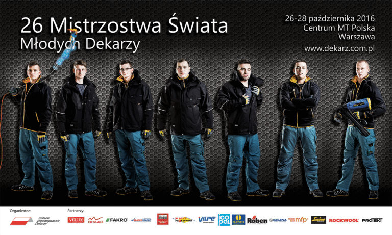 26. MISTRZOSTWA ŚWIATA MŁODYCH DEKARZY W WARSZAWIE