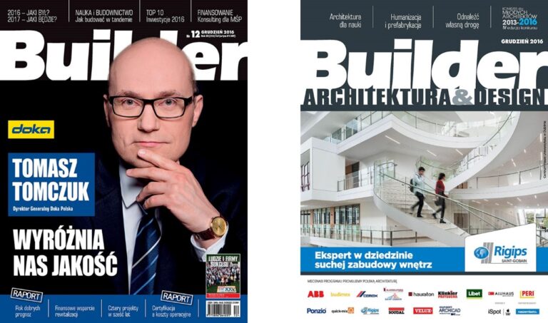 BUILDER – GRUDZIEŃ 2016