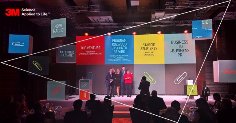 FIRMA 3M WYRÓŻNIONA W PRESTIŻOWYM KONKURSIE ZŁOTE SPINACZE 2016