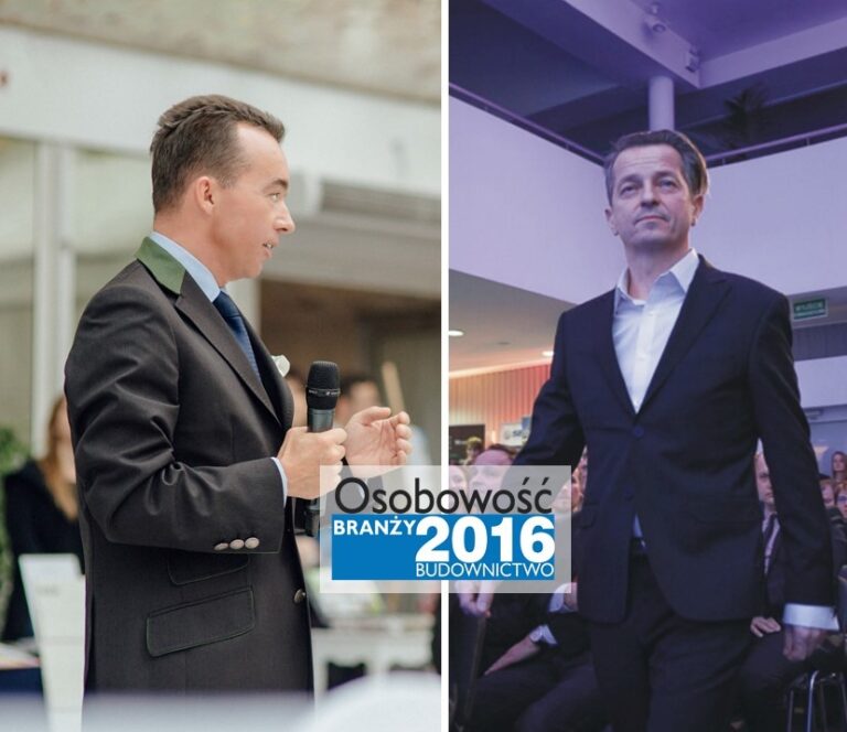 DR RAFAŁ BARYCZ I DR PAWEŁ SARAMOWICZ – OSOBOWOŚĆ BRANŻY 2016