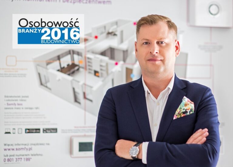 RADOSŁAW BORKOWSKI – OSOBOWOŚĆ BRANŻY 2016