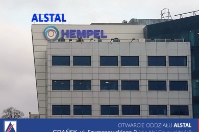 Budynek VIGO w którym mieści się Oddział ALSTAL w Gdańsku