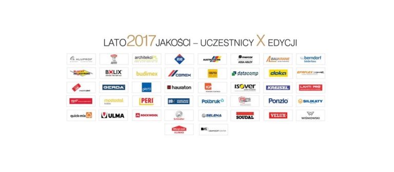 LATO JAKOŚCI 2017! BĄDŹ Z NAMI!