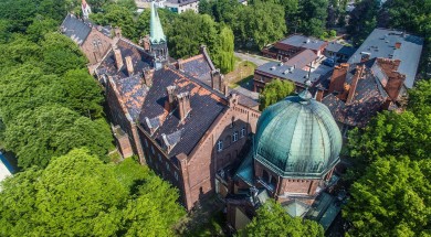 Zespół poszpitalny Juliusz. Fot. DS Dron