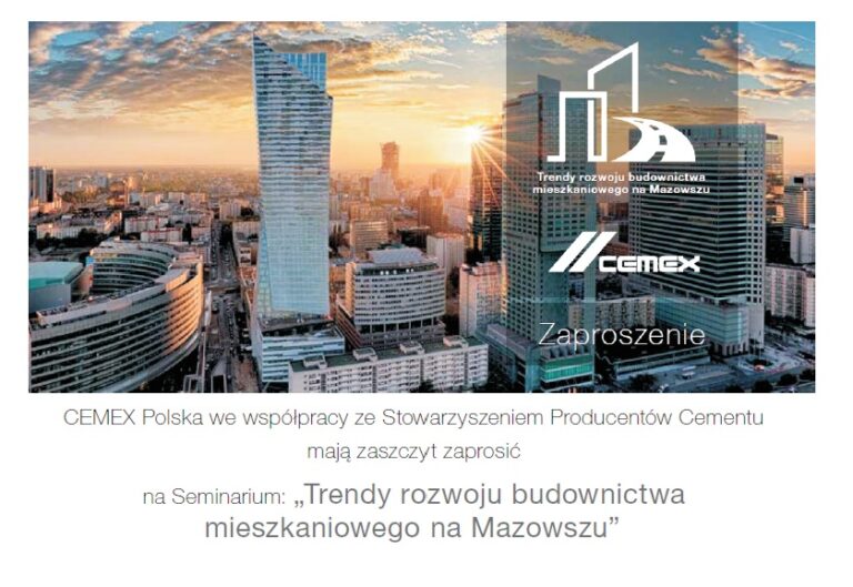 TRENDY ROZWOJU BUDOWNICTWA MIESZKANIOWEGO NA MAZOWSZU