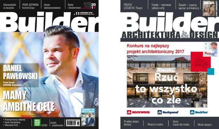 BUILDER – LISTOPAD 2017