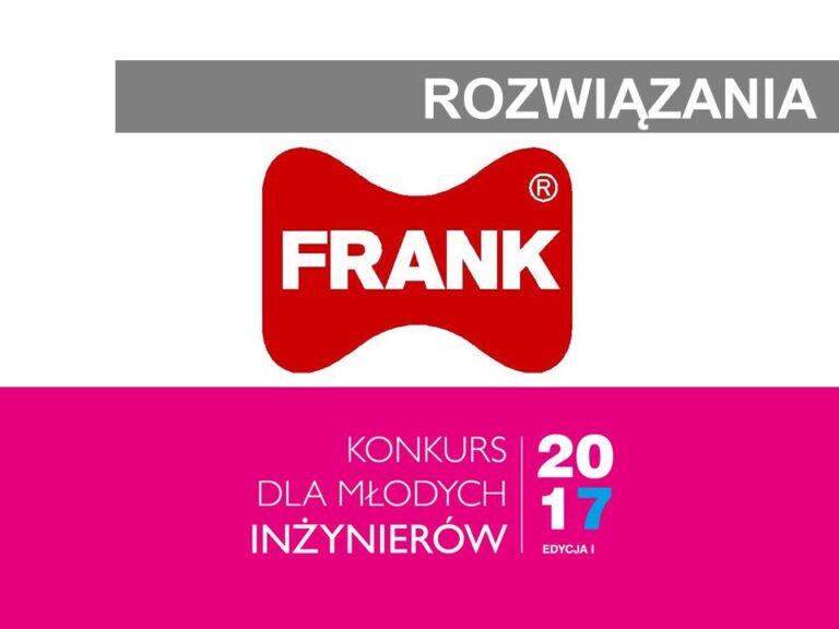 MAX FRANK – KONKURS KDMI