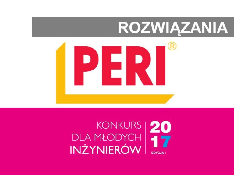 PERI POLSKA – KONKURS KDMI
