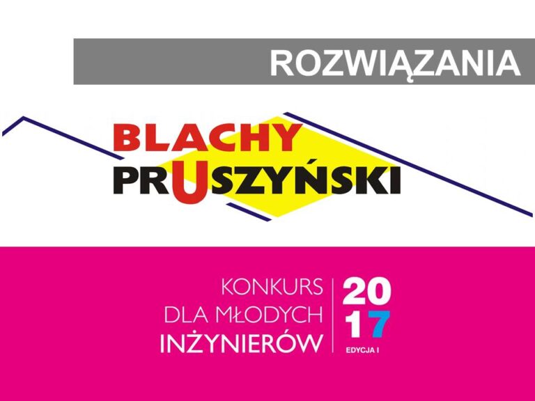 BLACHY PRUSZYŃSKI – KONKURS KDMI
