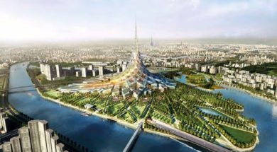 Crystal Island – Moskwa, Autor: Norman Foster
