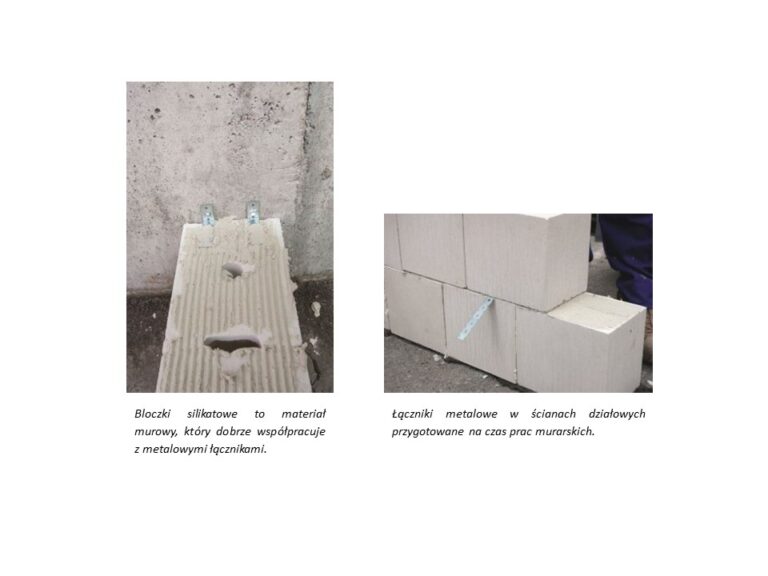 ROLA ŁĄCZNIKÓW METALOWYCH W KONSTRUKCJI ŚCIANY