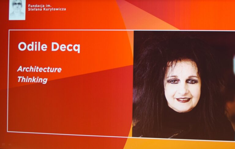 „OD WIZJI DO PROJEKTU” Z ODILE DECQ