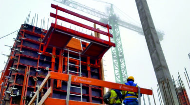 PLATFORMA ROBOCZA DO SZALUNKÓW ŚCIENNYCH ALFA