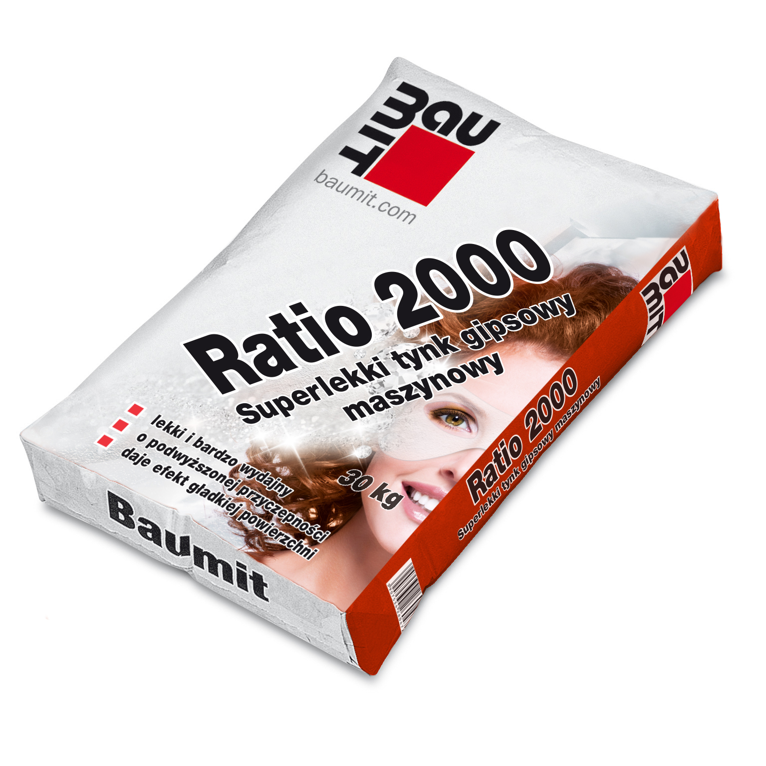 BAUMIT RATIO 2000 – SUPERLEKKI TYNK GIPSOWY