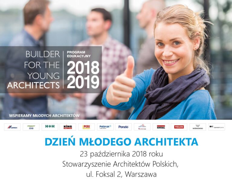 DZIEŃ MŁODEGO ARCHITEKTA – 23.X.2018, SARP, WARSZAWA