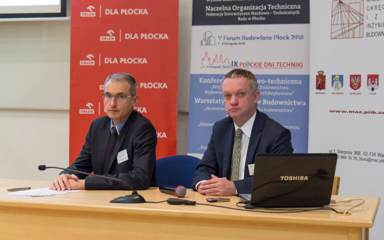 V FORUM BUDOWLANE PŁOCK’2018  I IX PŁOCKIE DNI TECHNIKI