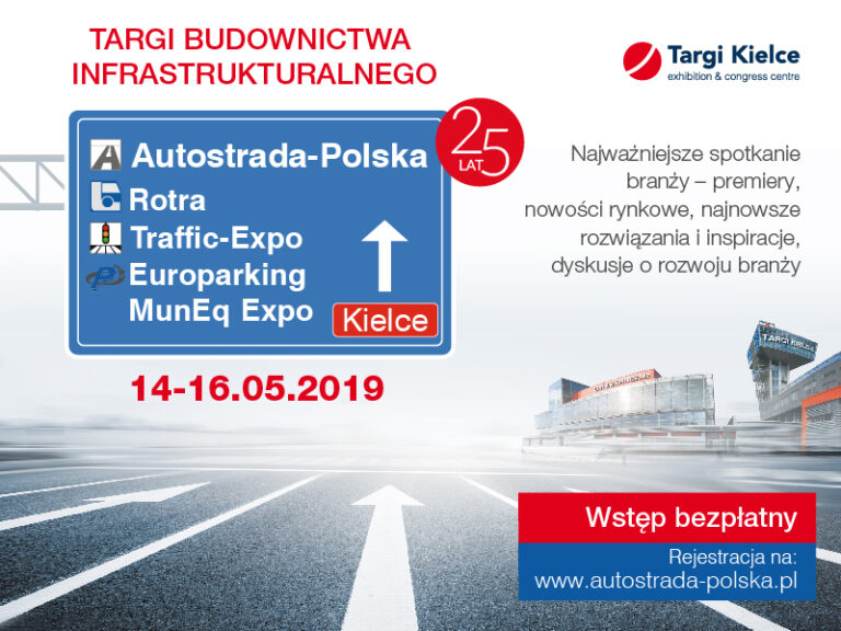 NAJWAŻNIEJSZE W KRAJU TARGI BUDOWNICTWA DROGOWEGO AUTOSTRADA-POLSKA W PRZYGOTOWANIACH!
