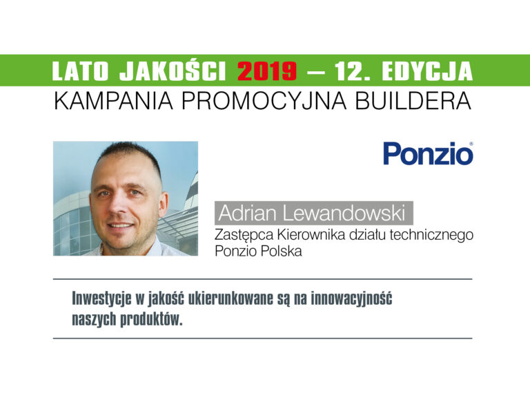 LATO JAKOŚCI 2019 – FORUM LIDERÓW – PONZIO