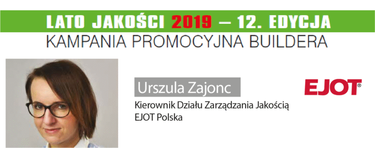 LATO JAKOŚCI 2019 – FORUM JAKOŚCI – EJOT
