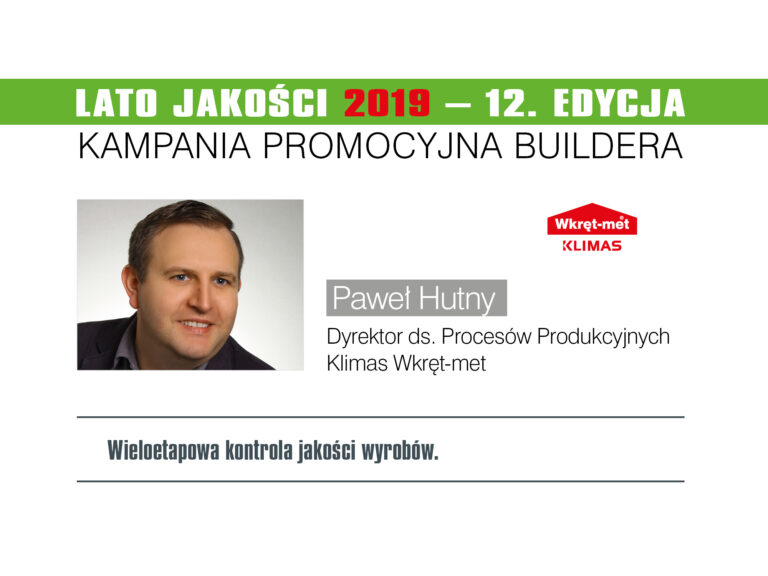 LATO JAKOŚCI 2019 – FORUM LIDERÓW -KLIMAS WKRĘT-MET