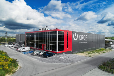 Nowa hala produkcyjna dla systemów rynnowych KROP_fot. Blachotrapez