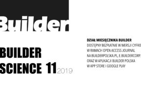 BUILDER SCIENCE 2019.11