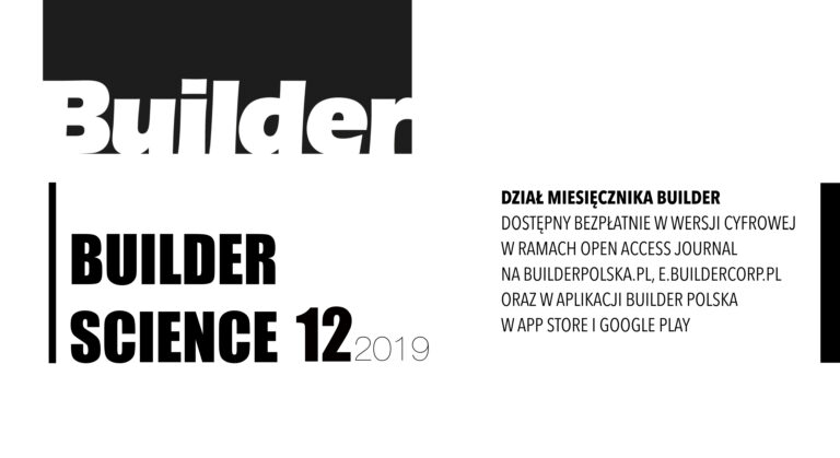 BUILDER SCIENCE 12.2019