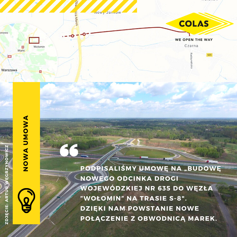Gorący moment dla COLAS Polska Sp. z o.o.