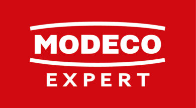 Modeco_Expert_white_on_red_vertical