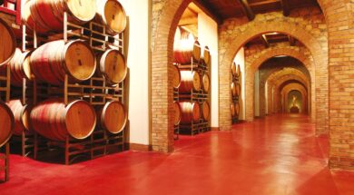 Posadzki Flowcrete_Castello Banfi