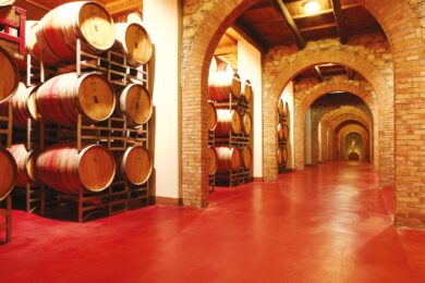 Posadzki Flowcrete_Castello Banfi