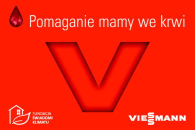 Viessmann – Plakat A3 poziom – pomaganie mamy we krwi (2020’11)