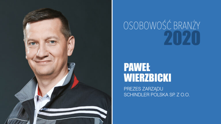 PAWEŁ WIERZBICKI – Osobowość Branży 2020