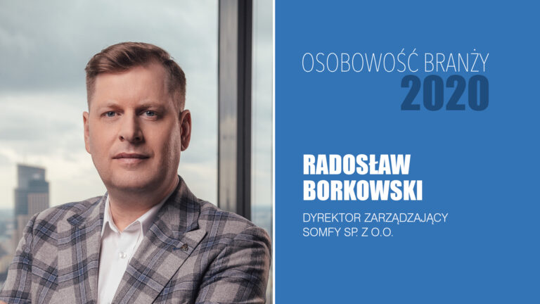 RADOSŁAW BORKOWSKI – Osobowość Branży 2020