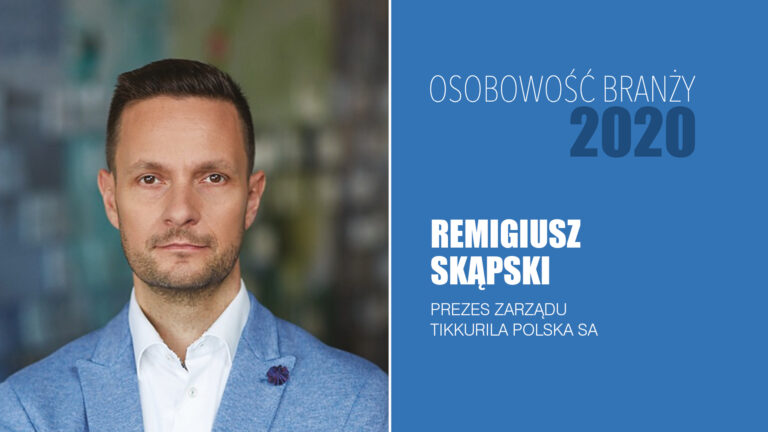 REMIGIUSZ SKĄPSKI – Osobowość Branży 2020