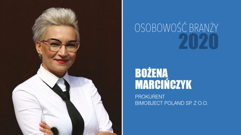 BOŻENA MARCIŃCZYK – Osobowość Branży 2020