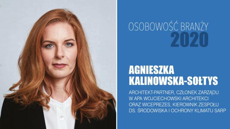 AGNIESZKA KALINOWSKA-SOŁTYS – Osobowość Branży 2020
