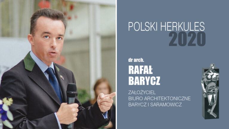 DR ARCH. RAFAŁ BARYCZ – Polski Herkules 2020