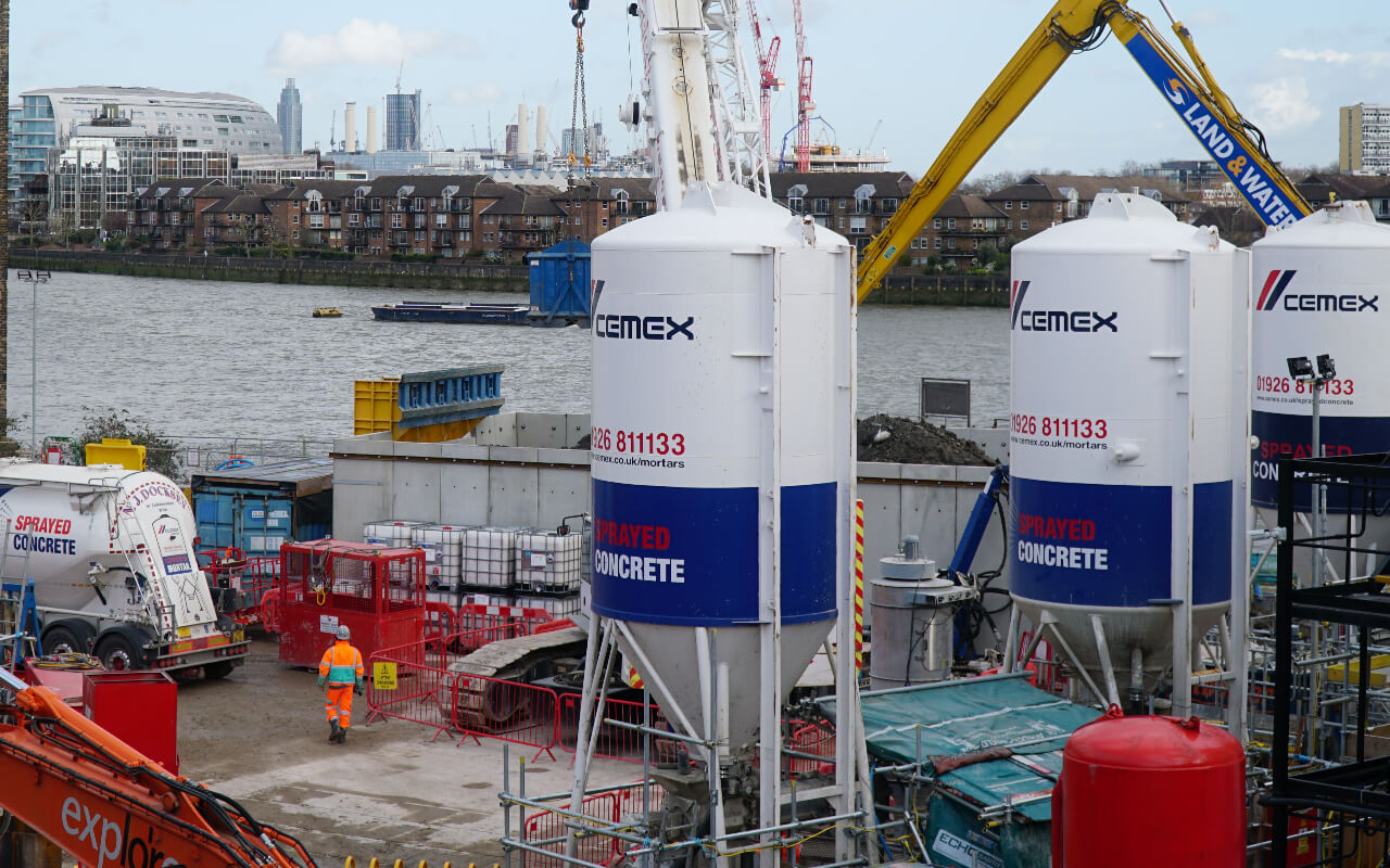 CEMEX uczestniczy w największej inwestycji wodno-kanalizacyjnej w Wielkiej Brytanii