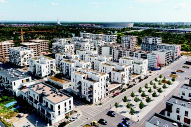 MODELOWE OSIEDLE NOWE ŻERNIKI WE WROCŁAWIU