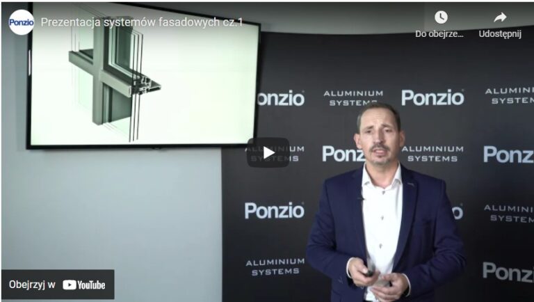 Prezentacja systemów fasadowych Ponzio