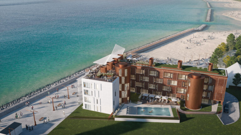 Nadmorski projekt APA Wojciechowski Architekci dla Sono Development z pozwoleniem na budowę!