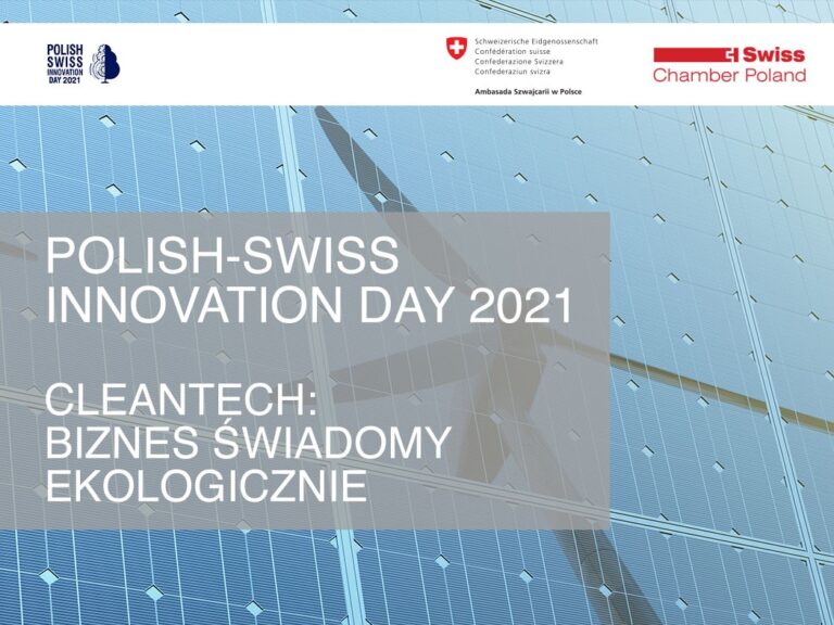6th Polish-Swiss Innovation Day, 14.10.2021