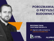 Bogdan Zaha w studiu Future Builders _ Materiały prasowe Aluprof