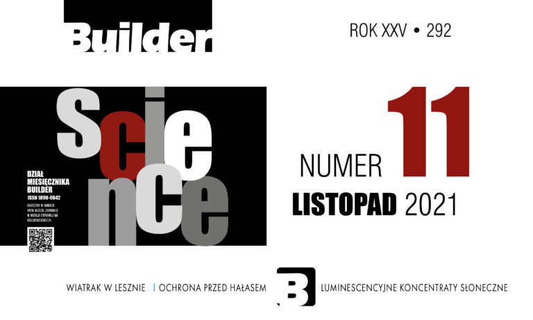 BUILDER SCIENCE 11.2021
