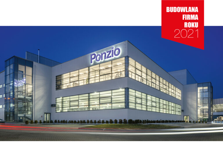 PONZIO POLSKA SP. Z O.O. – BUDOWLANA FIRMA ROKU 2021