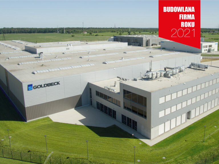 GOLDBECK SP. Z O.O. – BUDOWLANA FIRMA ROKU 2021